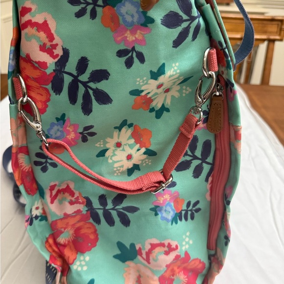 BNWT Matilda Jane Floral Convertible Backpack Diaper Bag - Picture 8 of 16